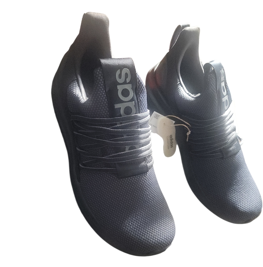 Adidas Lite Racer Adapt 7.0 slip-on casual sneakers in Tripple Black Size 10 - Picture 2 of 8